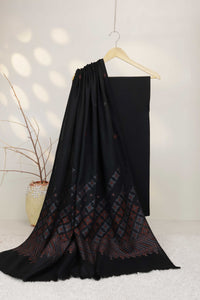 3Piece - Karandi with Pashmina Shawl KPP409