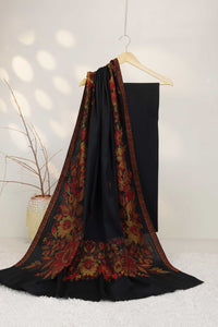 3Piece - Karandi with Pashmina Shawl KPP410