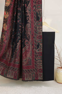 3Piece - Karandi with Pashmina Shawl KPP411