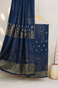 3Piece - Marina Peach Leather Velvet Embose Suit RAZB19